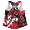 St. George Illawarra Dragons Women Racerback Singlet NAIDOC Indigenous Warrior Spirit