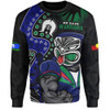 New Zealand Warriors Sweatshirt NAIDOC Indigenous Warrior Spirit
