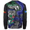 New Zealand Warriors Sweatshirt NAIDOC Indigenous Warrior Spirit