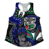New Zealand Warriors Women Racerback Singlet NAIDOC Indigenous Warrior Spirit