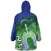 Indigenous Australian Aboriginal Snug Hoodie Spirit Of The Turtle Dreaming Path