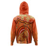 Indigenous Australian Aboriginal Hoodie Kangaroo Dreaming Outback Spirit Edition