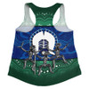 Indigenous Australian Aboriginal Women Racerback Singlet Torres Warrior Spirit NAIDOC Week Dance Edition