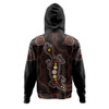 Indigenous Australian Aboriginal Hoodie Aboriginal Gecko Dreaming Path