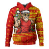 Indigenous Australian Aboriginal Hoodie Sun Pathway Walkabout