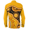Indigenous Australian Aboriginal Long Sleeve Shirt Sun Pathway Walkabout