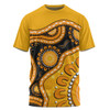 Indigenous Australian Aboriginal T-Shirt Sun Pathway Walkabout