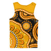 Indigenous Australian Aboriginal Men Singlet Sun Pathway Walkabout