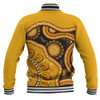 Indigenous Australian Aboriginal Baseball Jacket Sun Pathway Walkabout