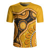 Indigenous Australian Aboriginal Rugby Jersey Sun Pathway Walkabout