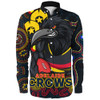 Adelaide Crows Long Sleeve Shirt NAIDOC Spirit Of Country