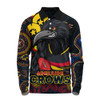 Adelaide Crows Long Sleeve Polo Shirt NAIDOC Spirit Of Country
