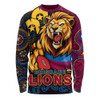 Brisbane Lions Long Sleeve T-shirt NAIDOC Spirit Of Country