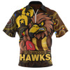 Hawthorn Zip Polo Shirt NAIDOC Spirit Of Country