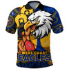 West Coast Eagles Polo Shirt NAIDOC Spirit Of Country