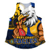 West Coast Eagles Women Racerback Singlet NAIDOC Spirit Of Country