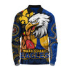 West Coast Eagles Long Sleeve Polo Shirt NAIDOC Spirit Of Country