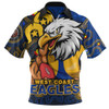 West Coast Eagles Zip Polo Shirt NAIDOC Spirit Of Country