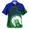 Indigenous Australian Aboriginal Hawaiian Shirt Island Heart Turtle Path