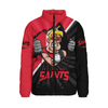 St Kilda Padded Jacket Breaking Through Fan Design
