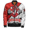 St. George Illawarra Dragons Bomber Jacket Fearless Soul Series