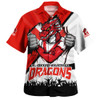 St. George Illawarra Dragons Hawaiian Shirt Fearless Soul Series