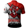 St. George Illawarra Dragons Polo Shirt Fearless Soul Series