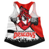 St. George Illawarra Dragons Women Racerback Singlet Fearless Soul Series