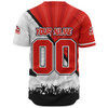 St. George Illawarra Dragons Baseball Shirt Fearless Soul Series