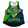 Canberra Raiders Women Racerback Singlet Fearless Soul Series