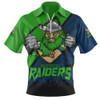 Canberra Raiders Zip Polo Shirt Fearless Soul Series
