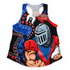 Newcastle Knights Women Racerback Singlet NAIDOC Indigenous Warrior Spirit