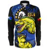 Parramatta Eels Long Sleeve Shirt NAIDOC Indigenous Warrior Spirit