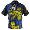 Parramatta Eels Zip Polo Shirt NAIDOC Indigenous Warrior Spirit