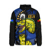 Parramatta Eels Padded Jacket NAIDOC Indigenous Warrior Spirit