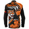Wests Tigers Long Sleeve Shirt NAIDOC Indigenous Warrior Spirit