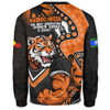 Wests Tigers Sweatshirt NAIDOC Indigenous Warrior Spirit