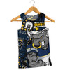 North Queensland Cowboys Men Singlet NAIDOC Indigenous Warrior Spirit
