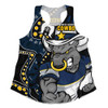 North Queensland Cowboys Women Racerback Singlet NAIDOC Indigenous Warrior Spirit