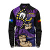 Melbourne Storm Long Sleeve Polo Shirt NAIDOC Indigenous Warrior Spirit