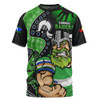 Canberra Raiders T-Shirt NAIDOC Indigenous Warrior Spirit