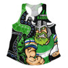 Canberra Raiders Women Racerback Singlet NAIDOC Indigenous Warrior Spirit