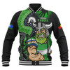 Canberra Raiders Baseball Jacket NAIDOC Indigenous Warrior Spirit
