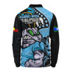 New South Wales Blues Long Sleeve Polo Shirt NAIDOC Indigenous Warrior Spirit