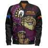 Queensland Maroons Bomber Jacket NAIDOC Indigenous Warrior Spirit