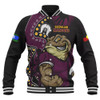 Queensland Maroons Baseball Jacket NAIDOC Indigenous Warrior Spirit
