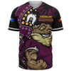 Queensland Maroons Baseball Shirt NAIDOC Indigenous Warrior Spirit