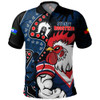 Sydney Roosters Polo Shirt NAIDOC Indigenous Warrior Spirit