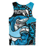 Cronulla-Sutherland Sharks Men Singlet NAIDOC Indigenous Warrior Spirit