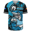 Cronulla-Sutherland Sharks Baseball Shirt NAIDOC Indigenous Warrior Spirit